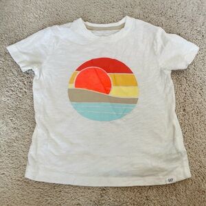 ☀️🌊 Gap Beach Sunrise Sunset Toddler Shirt 2T 🏝